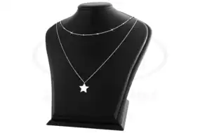 Срібне кольє "Зірка"