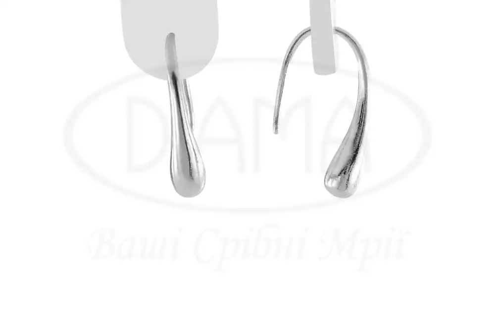 Срібні сережки фото 1
