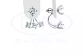 Срібні сережки