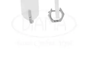 Срібні сережки