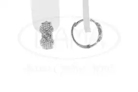 Срібні сережки