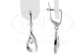 Срібні сережки