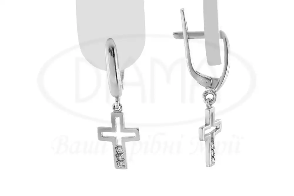 Срібні сережки фото 1