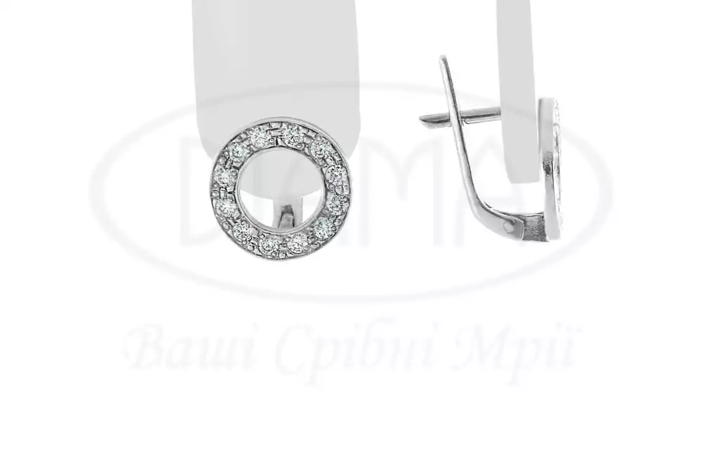 Срібні сережки фото 1