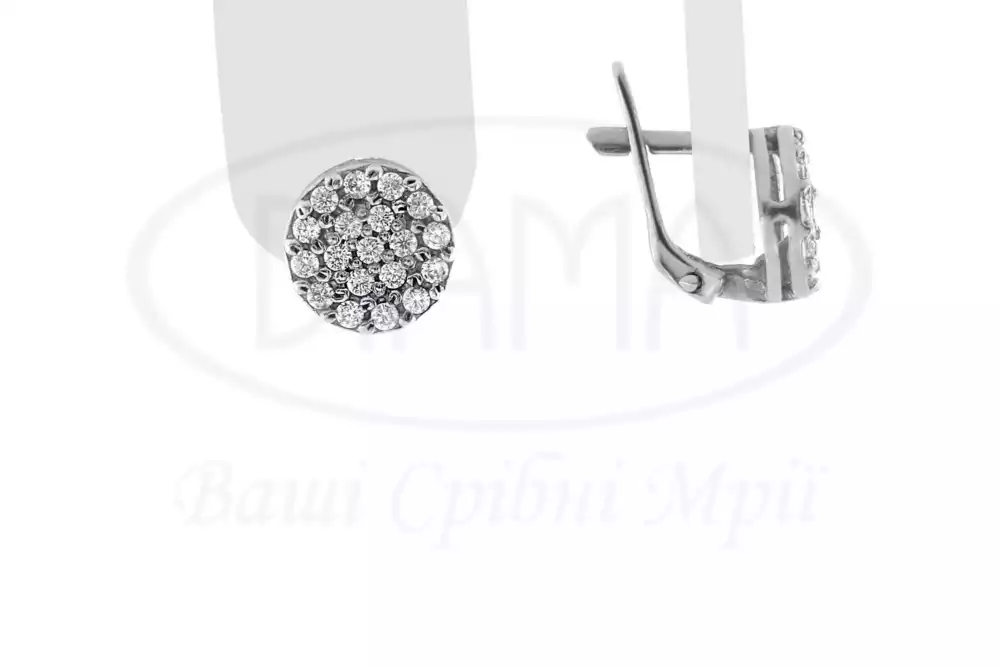 Срібні сережки фото 1