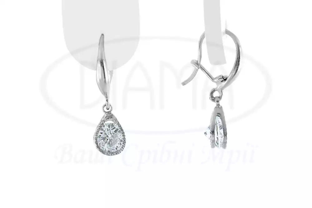 Срібні сережки фото 1