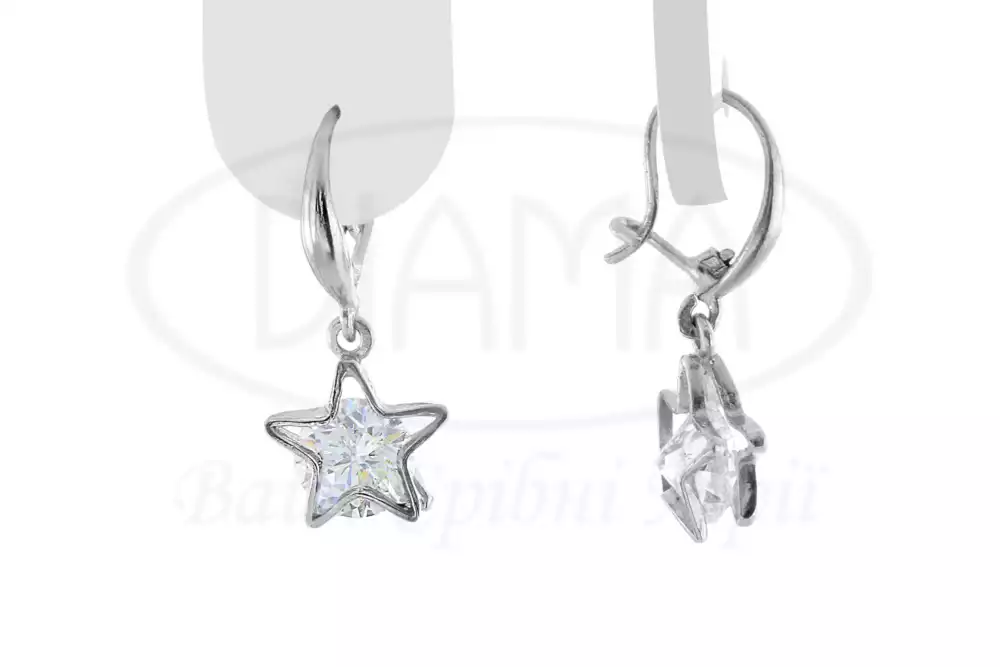 Срібні сережки фото 1