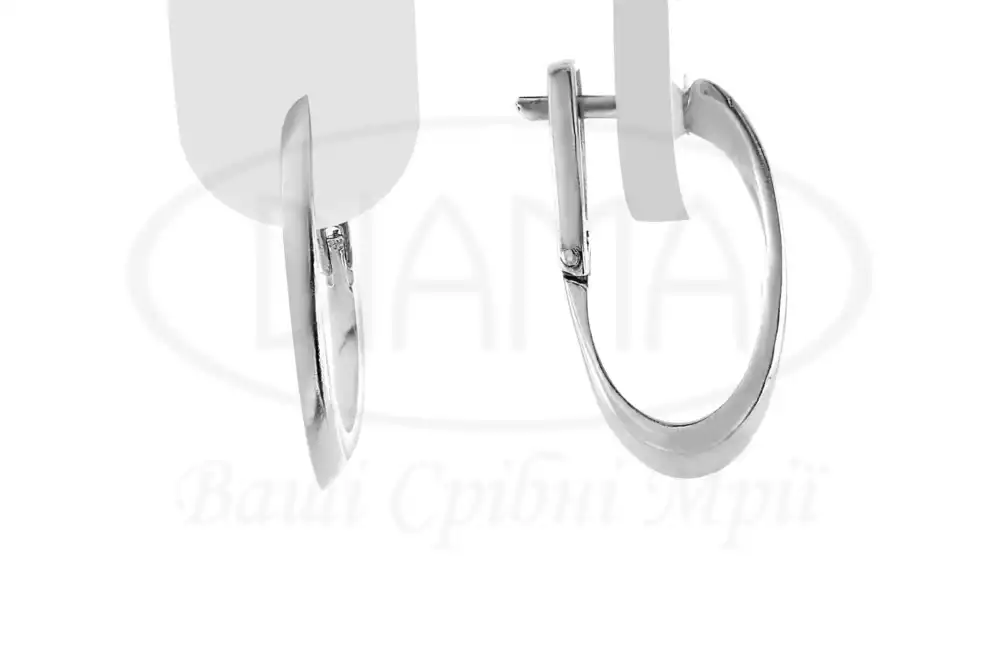 Срібні сережки фото 1