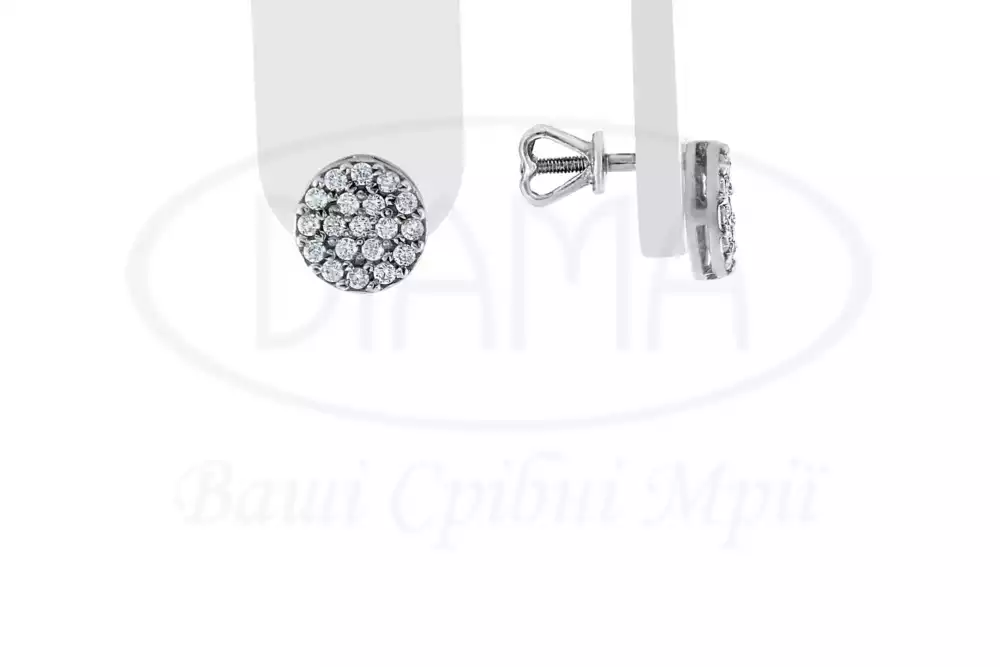 Срібні сережки фото 1