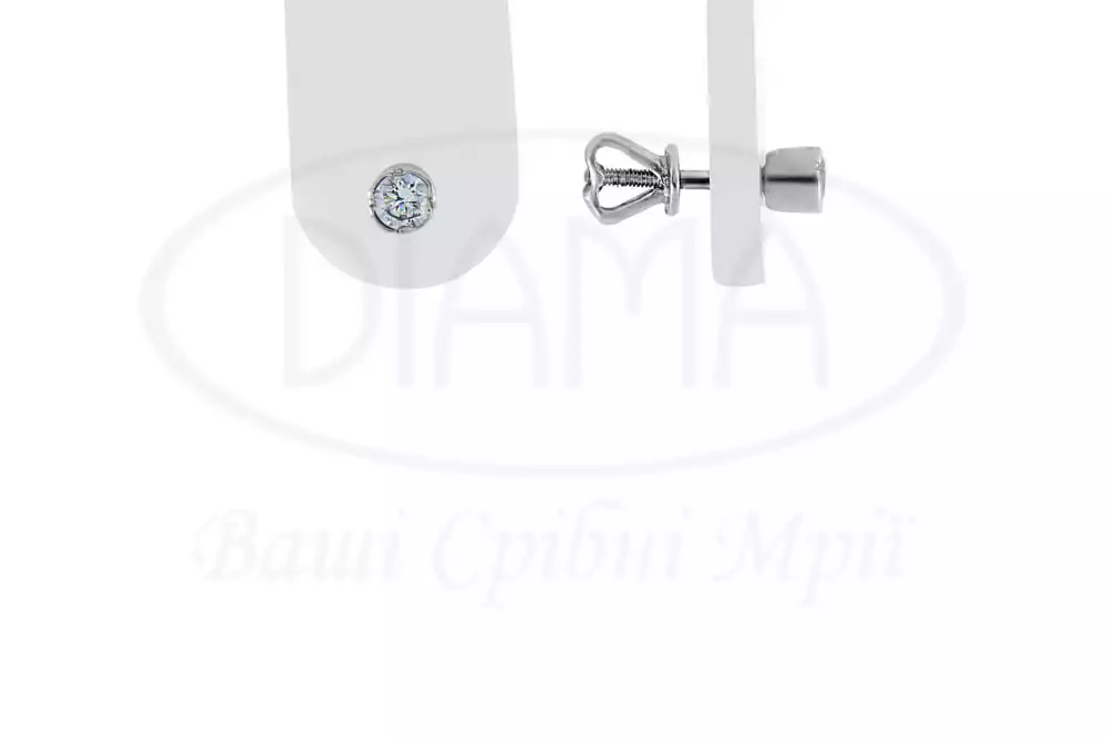 Срібні сережки фото 1