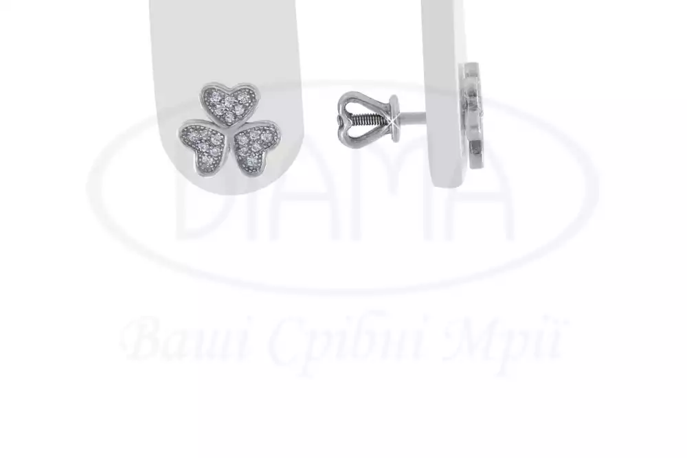 Срібні сережки фото 1