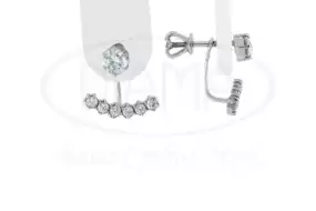 Срібні сережки