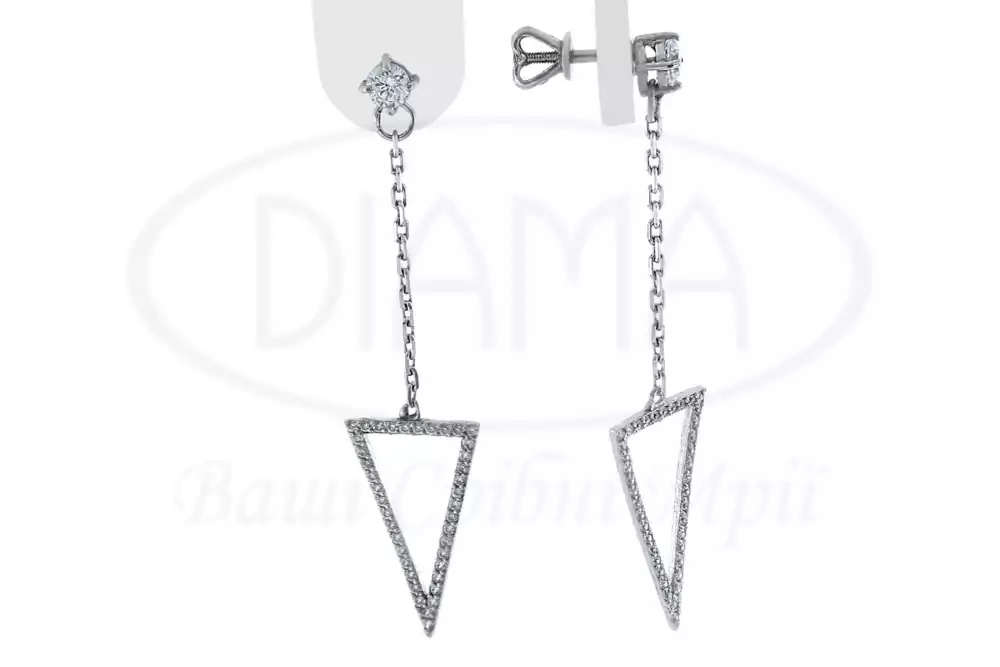 Срібні сережки фото 1