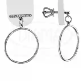 Срібні сережки