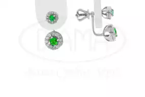 Срібні сережки