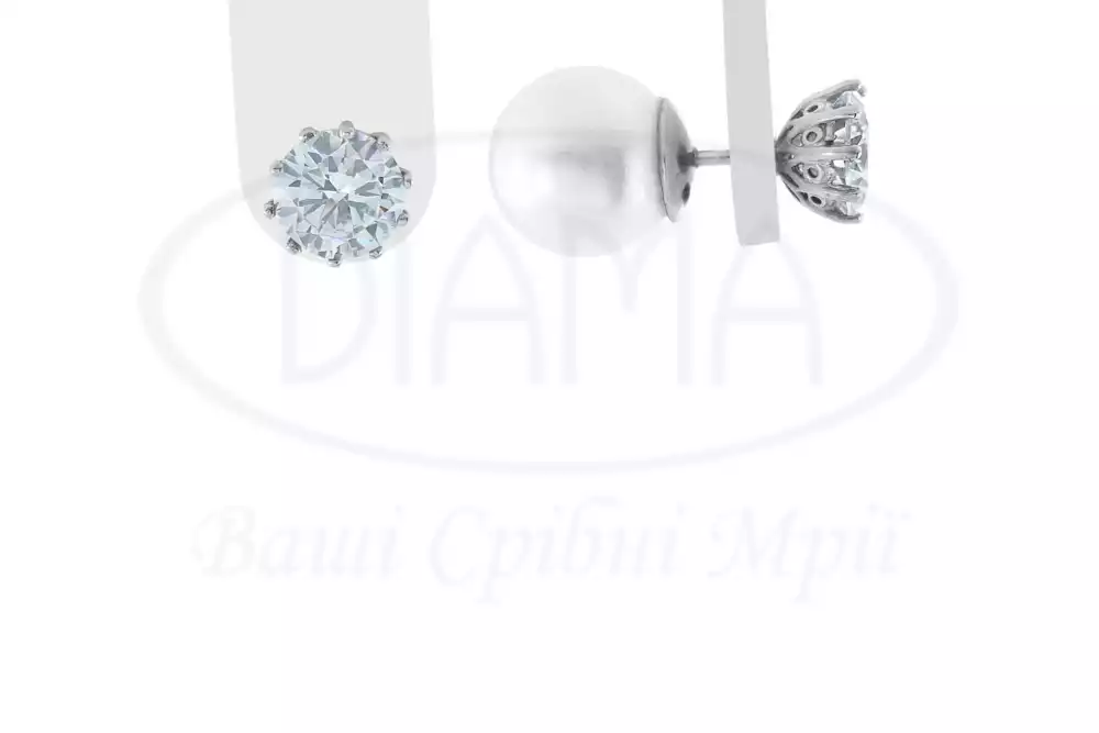 Срібні сережки фото 1