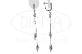 Срібні сережки "Кулька"