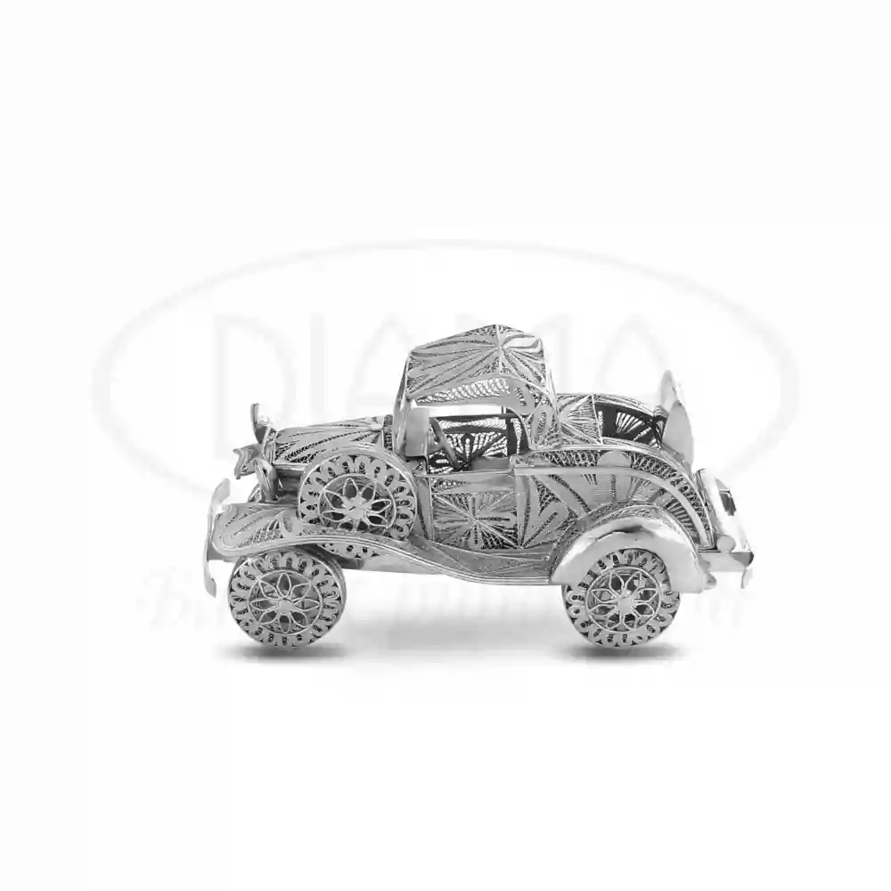 Срібна статуетка "Ретро Автомобіль" фото 1