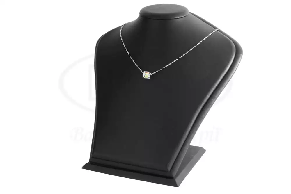 Срібне кольє "Куб" фото 1