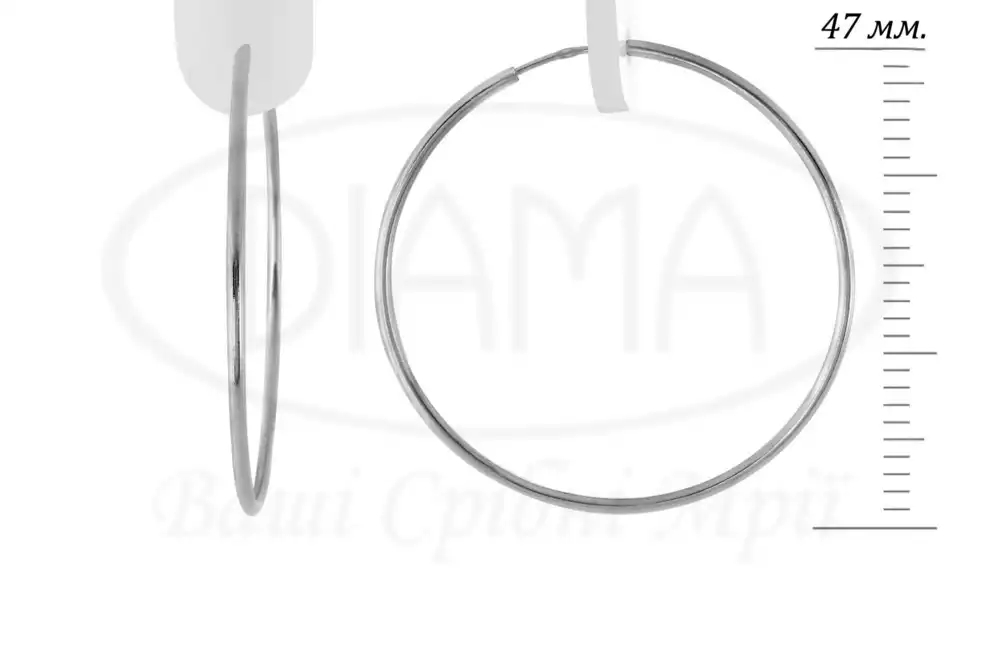 Сережки срібні фото 1