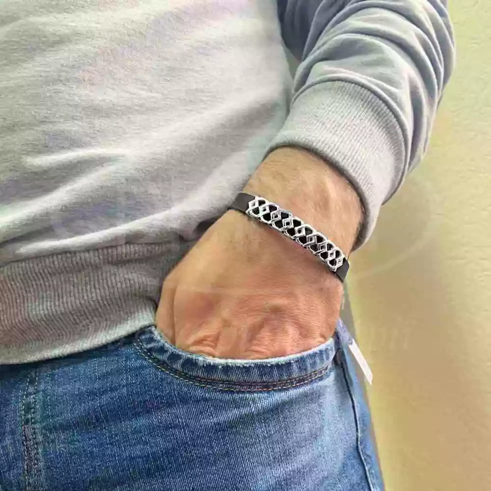 Срібний браслет фото 2