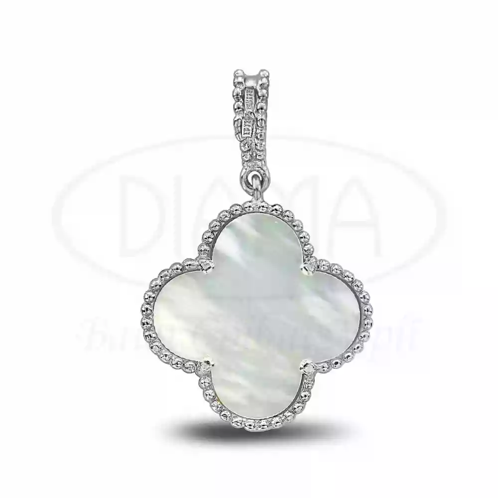 Срібна підвіска з Перламутром фото 1