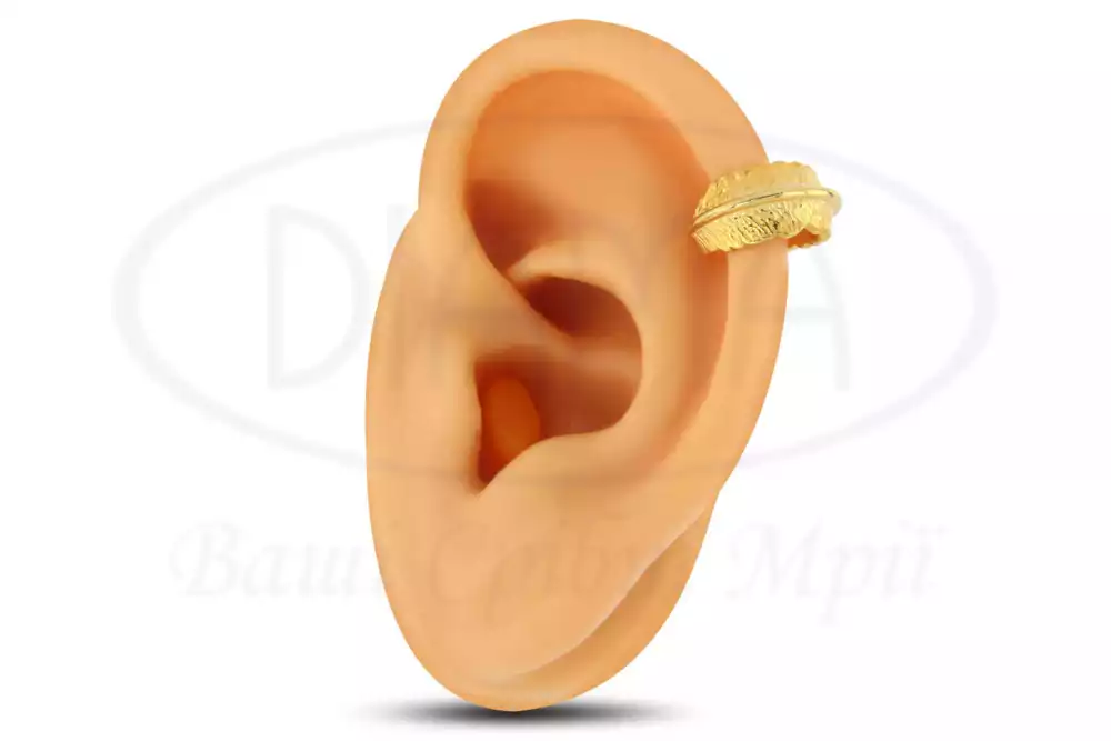 Срібна сережка фото 1