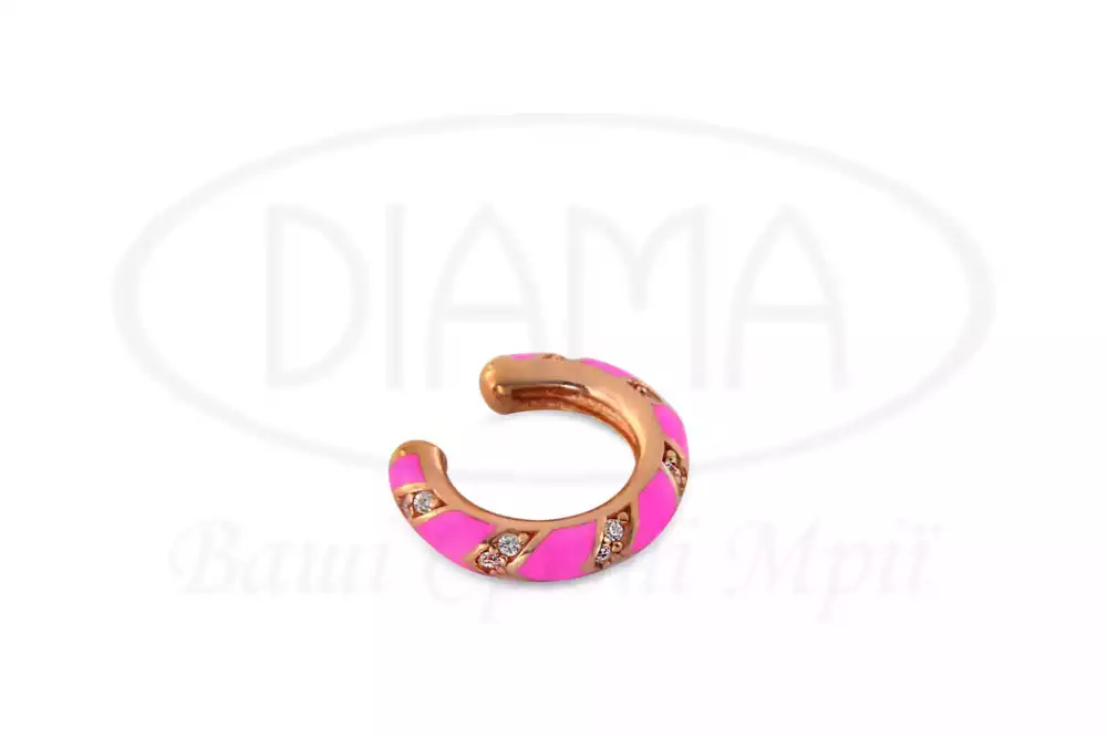 Срібна сережка фото 2