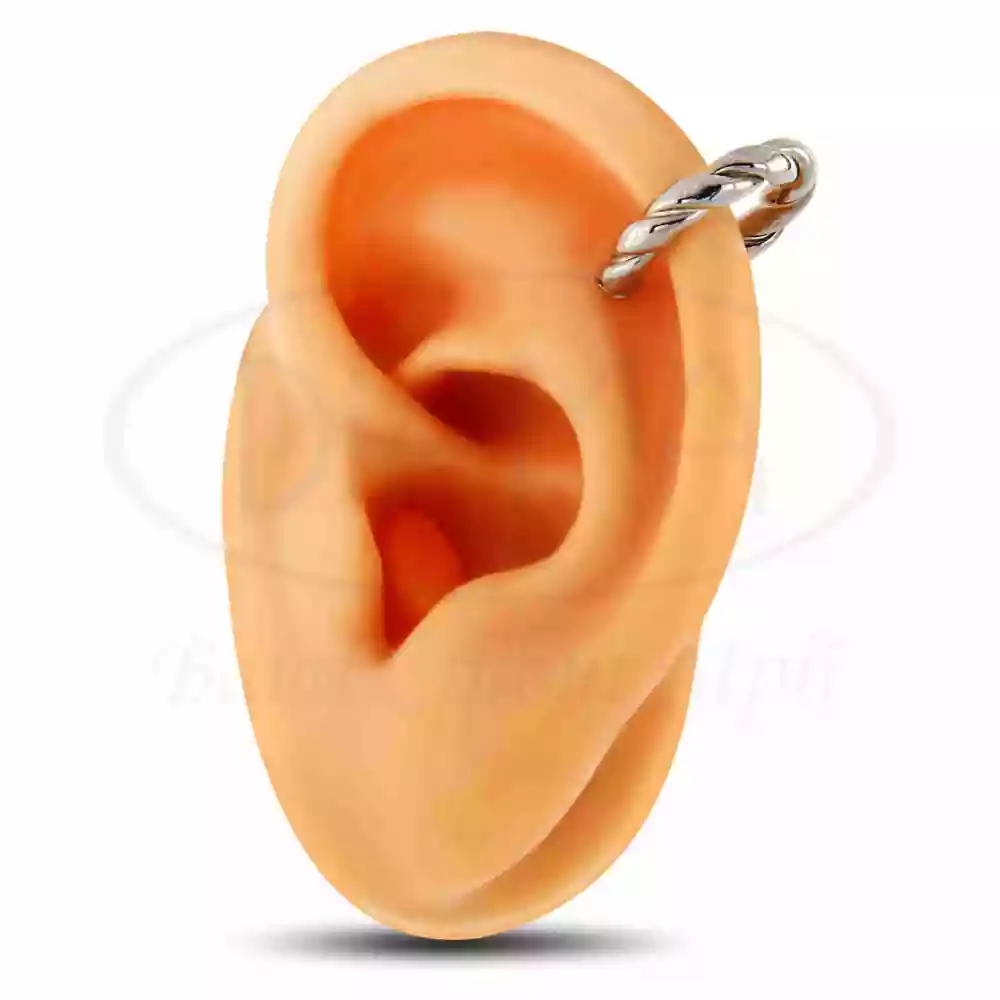 Срібна сережка фото 1