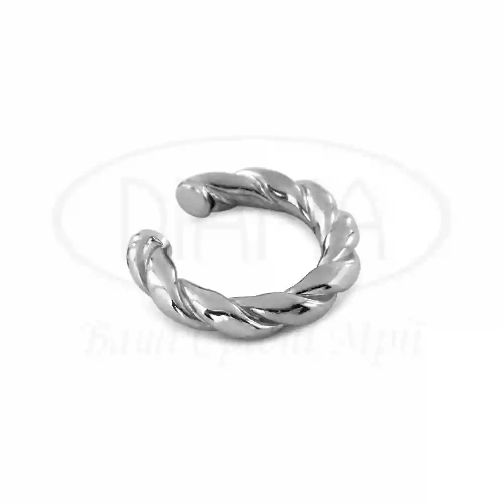 Срібна сережка фото 3