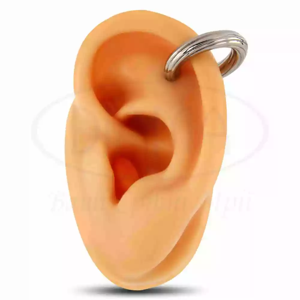 Срібна сережка фото 1