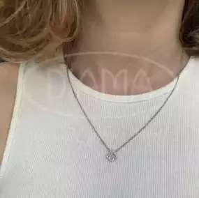 Кольє срібне з Перламутром