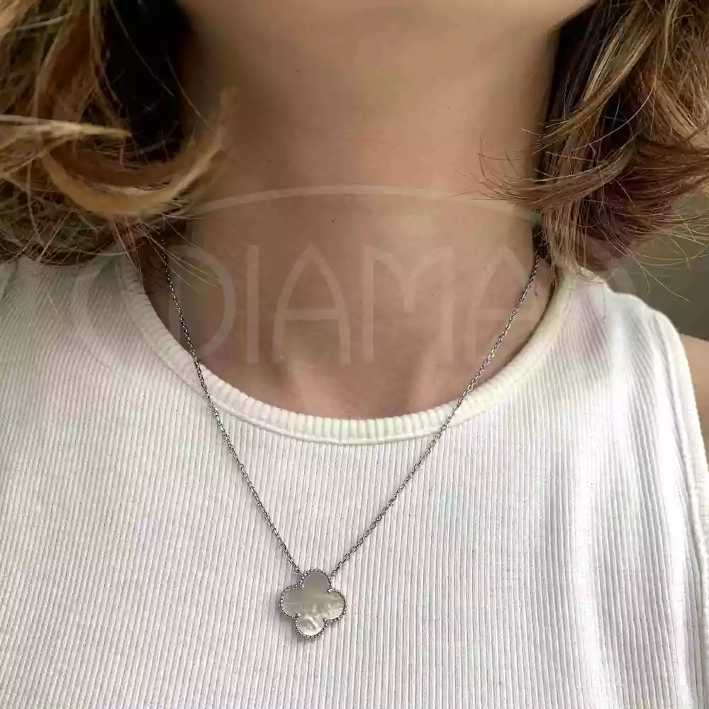 Срібне Кольє з Перламутром фото 2