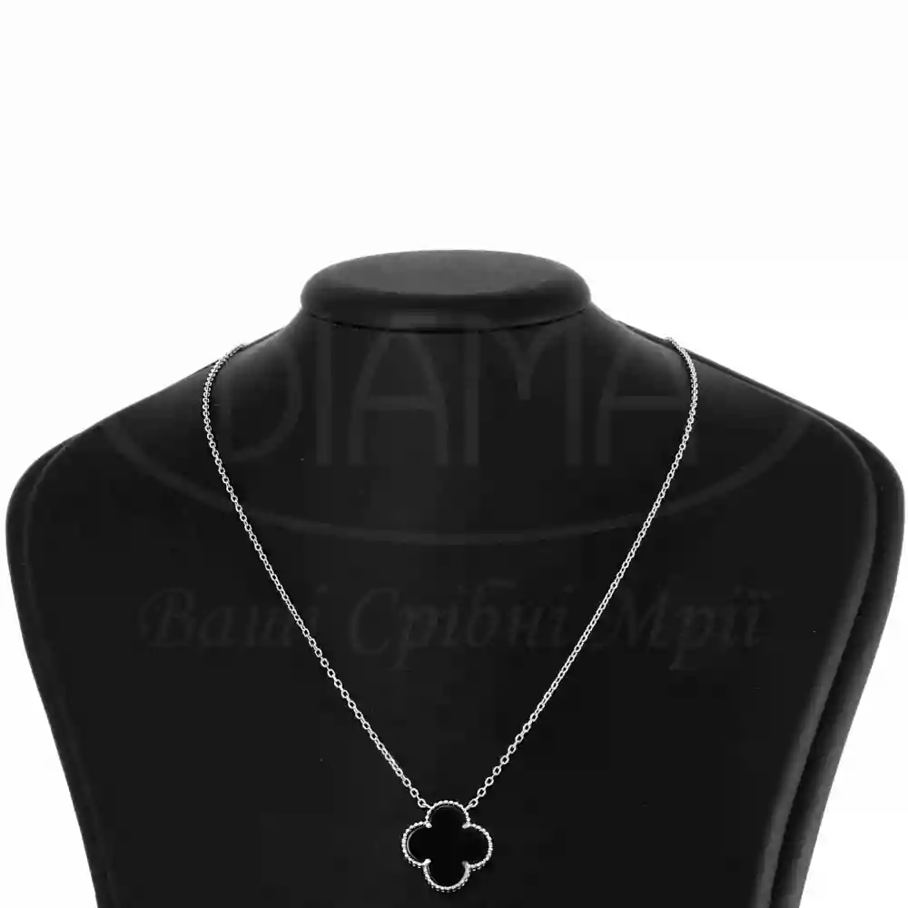 Срібне Кольє з Оніксом фото 1