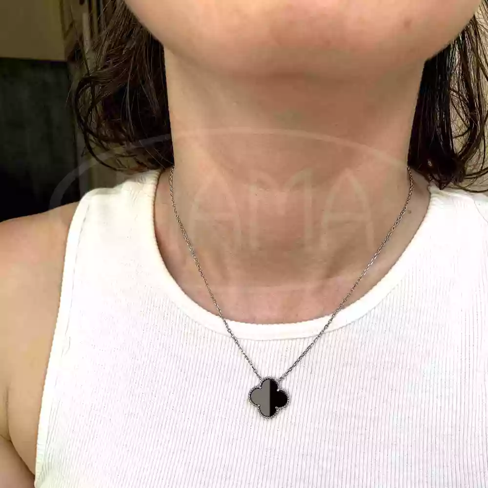 Срібне Кольє з Оніксом фото 2