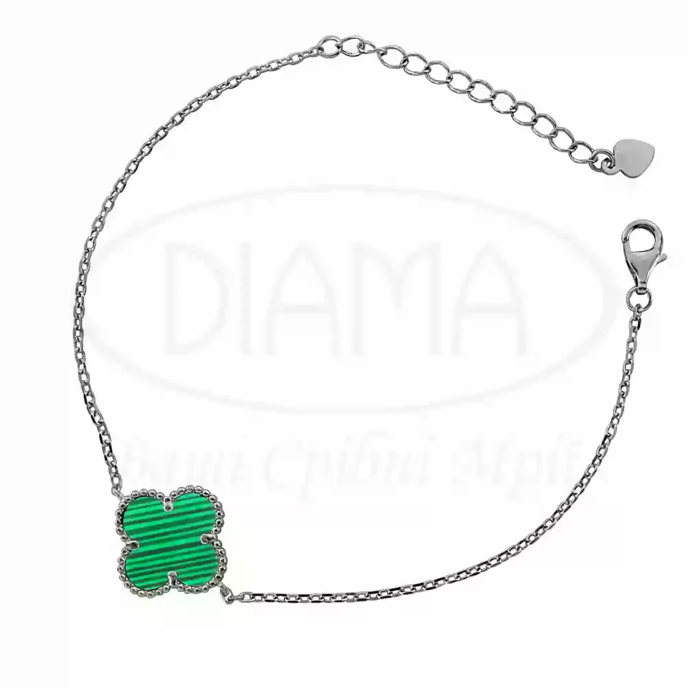 Срібний браслет з Перламутром фото 1