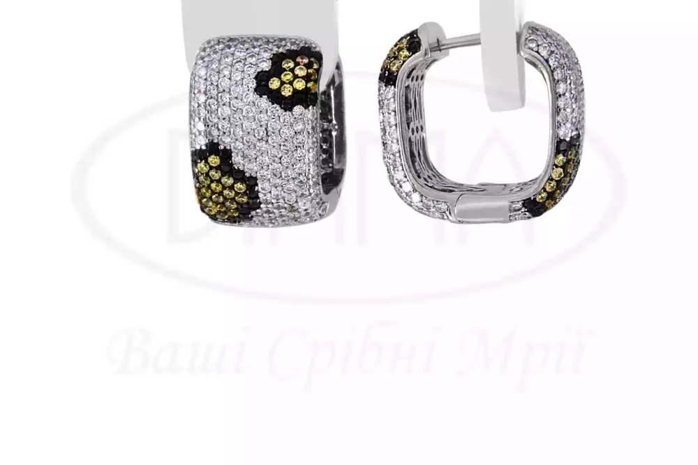 Срібні сережки фото 1