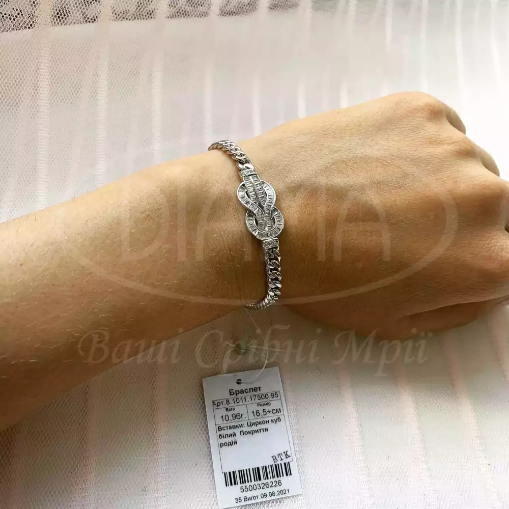 Срібний браслет фото 2