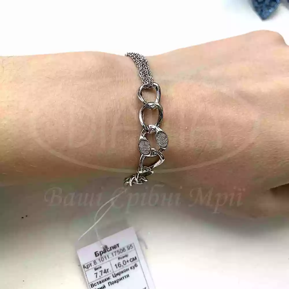 Браслет за срібла фото 2