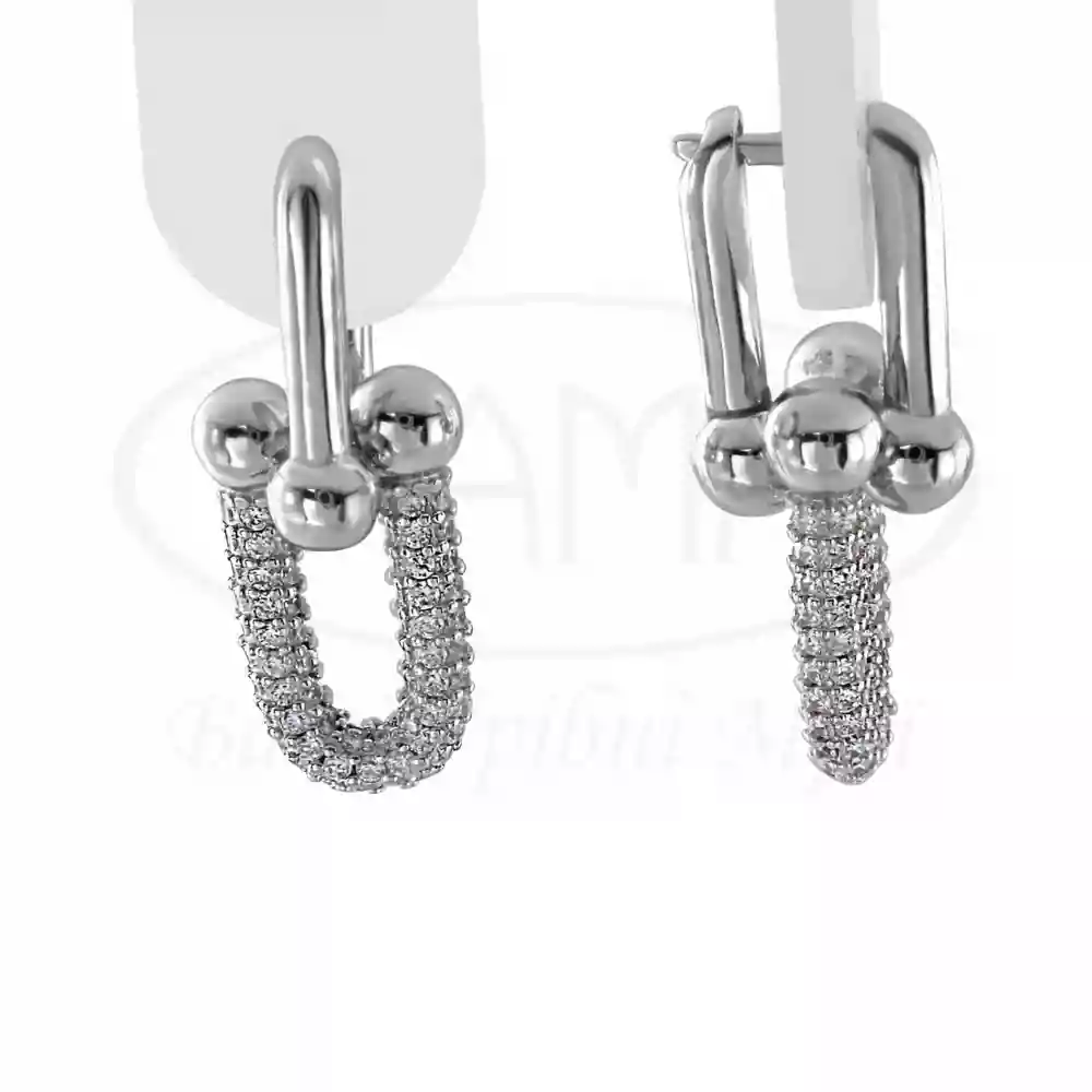 Срібні сережки фото 1