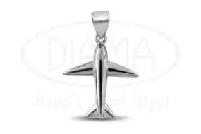 Підвіска срібна "Літак"