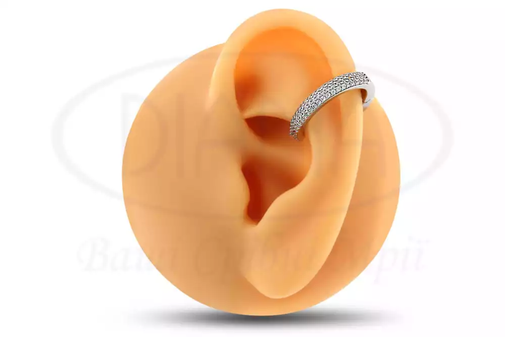 Сережка срібна фото 1