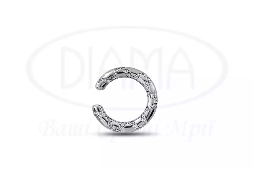 Сережка срібна фото 2