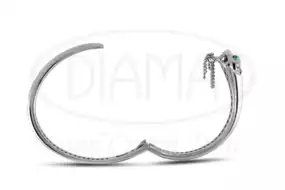 Браслет срібний "Пантера"