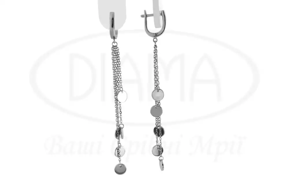 Срібні сережки фото 1