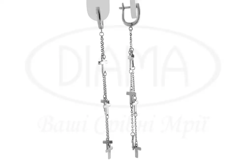 Срібні сережки фото 1