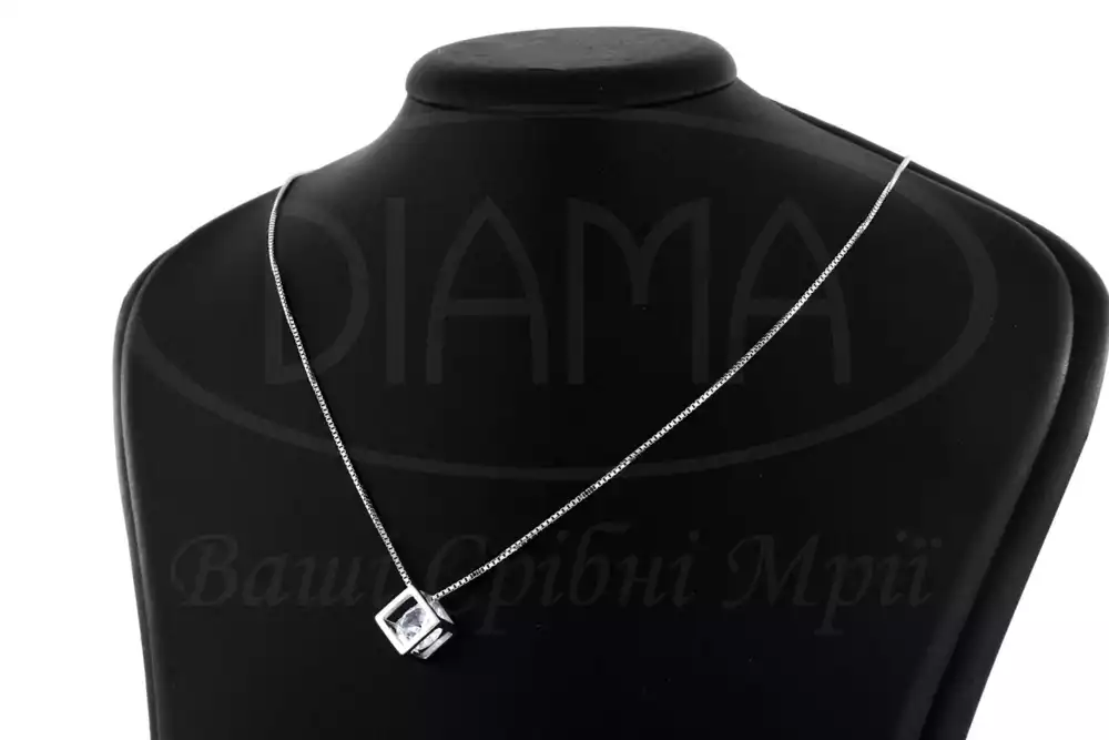 Срібне кольє фото 2