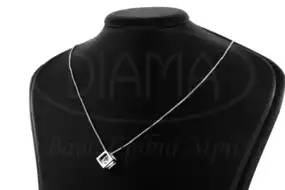 Срібне кольє