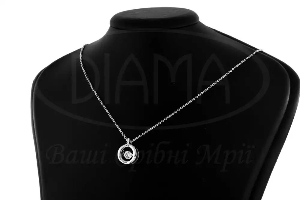 Срібне кольє фото 2