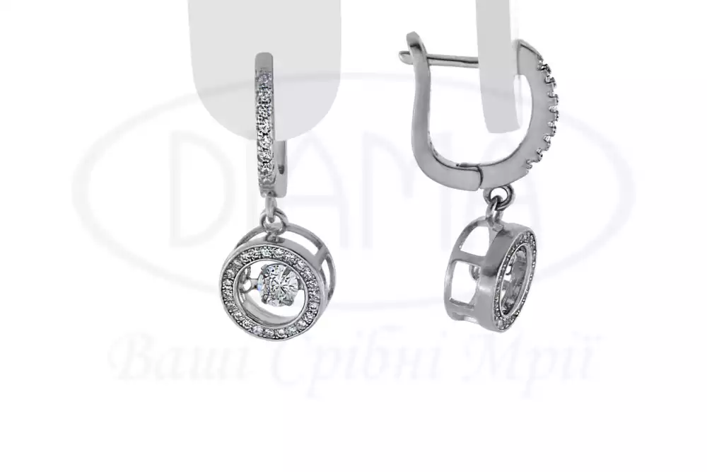 Срібні сережки фото 1